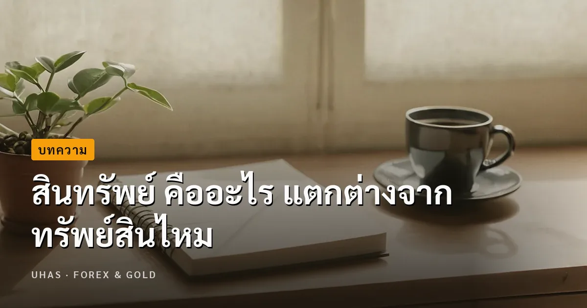 สินทรัพย์ คืออะไรบ้าง แตกต่างจากทรัพย์สินอย่างไร