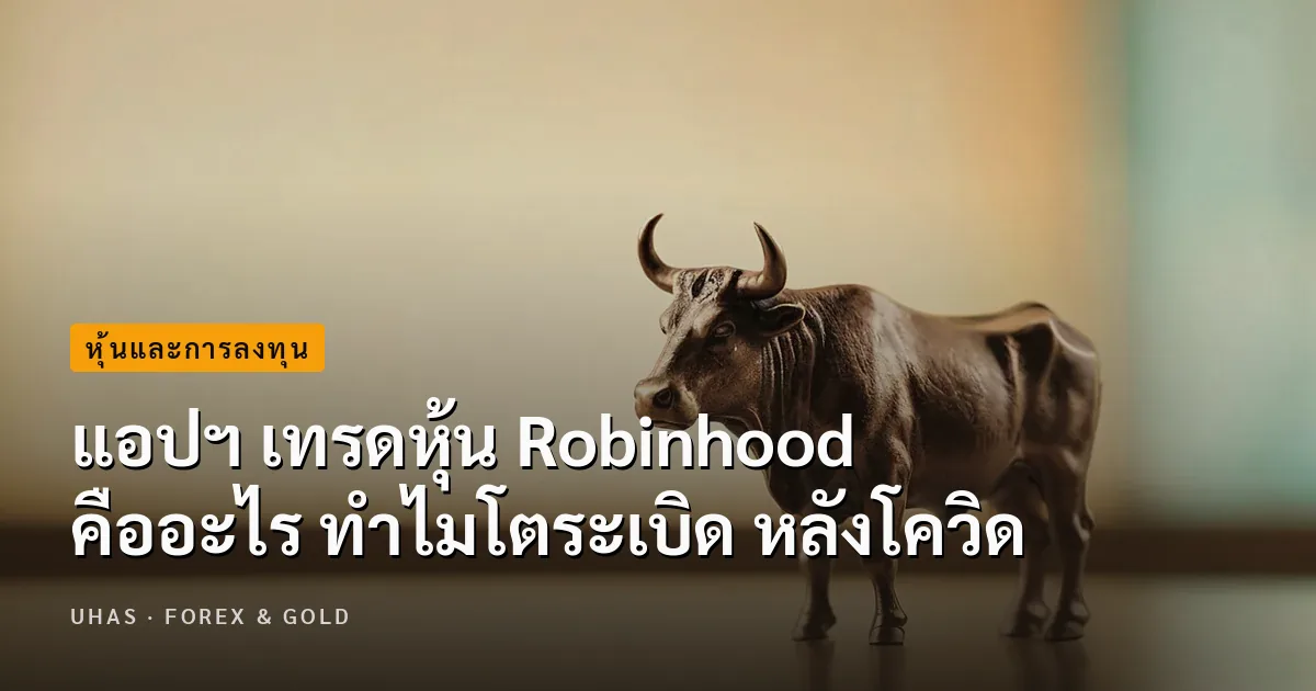 แอปฯ เทรดหุ้น Robinhood คืออะไร ทำไมโตระเบิด หลังโควิด