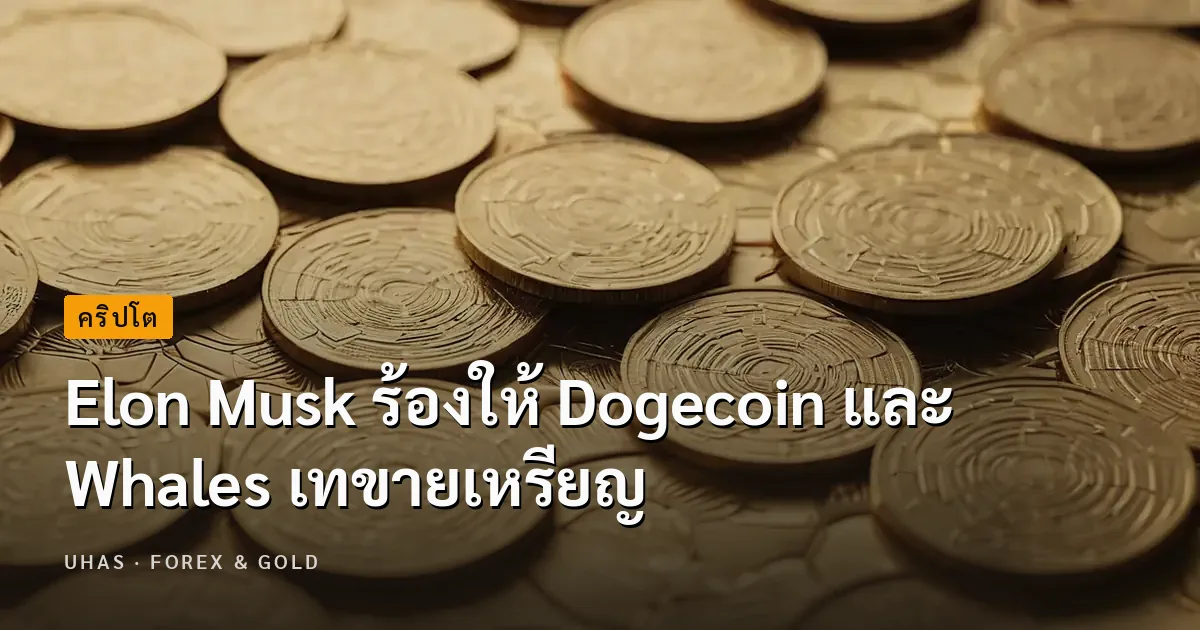 Elon Musk ร้องให้ Dogecoin และ Whales เทขายเหรียญ