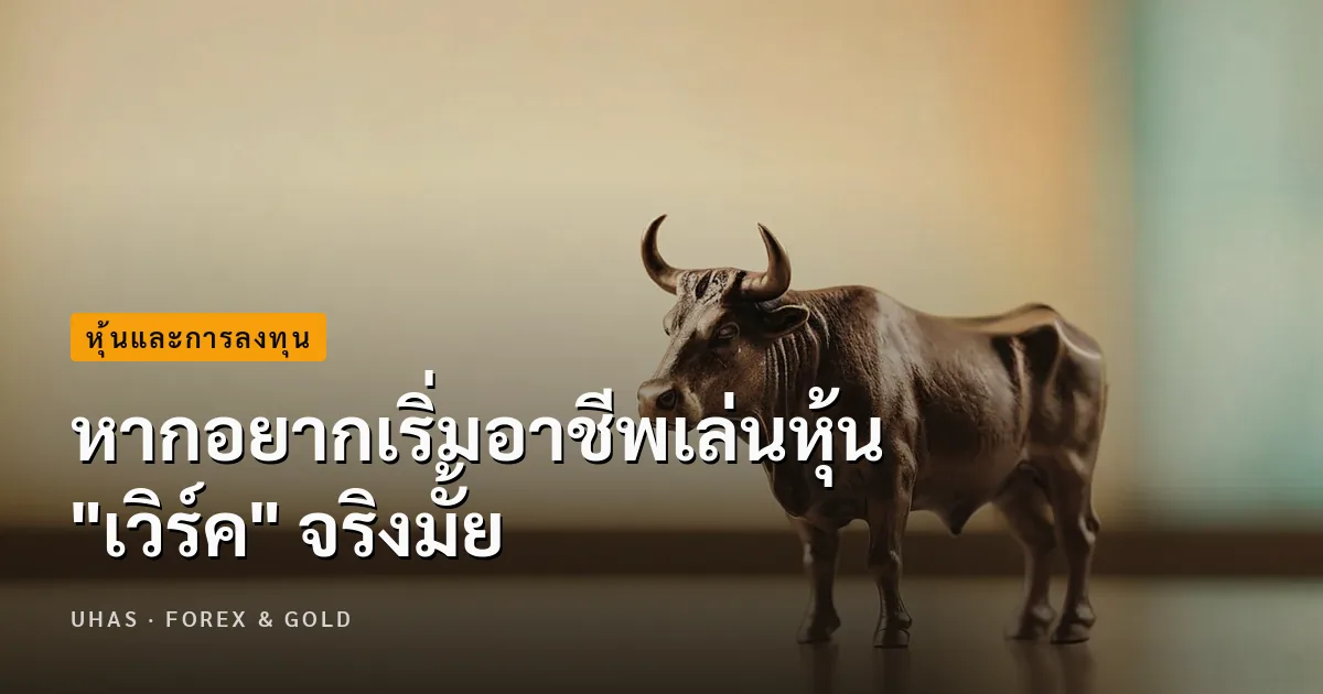 อาชีพเล่นหุ้น "เวิร์ค" จริงมั้ย หากอยากเริ่ม ควรทำอย่างไร