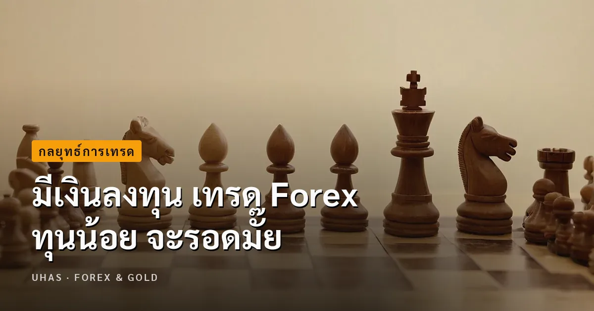 มีเงินลงทุน เทรด Forex ทุนน้อย จะรอดมั๊ย