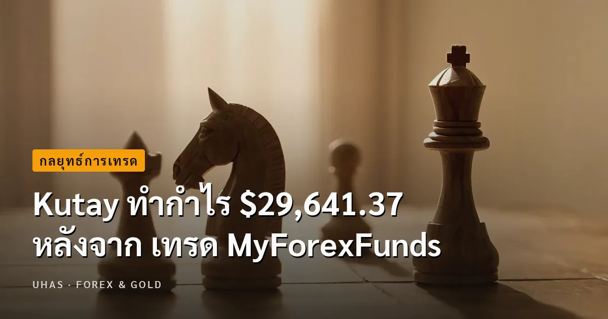 Kutay ทำกำไร $29,641.37 หลังจาก เทรด MyForexFunds