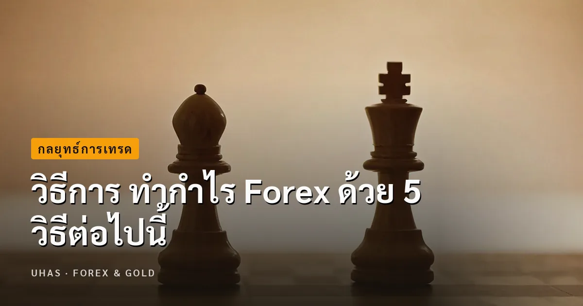 วิธีการ ทำกำไร Forex ด้วย 5 วิธีต่อไปนี้