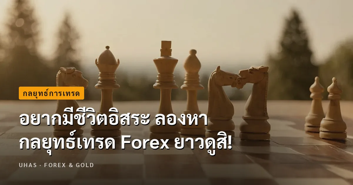 อยากมีชีวิตอิสระ ลองหา กลยุทธ์เทรด Forex ยาวดูสิ!