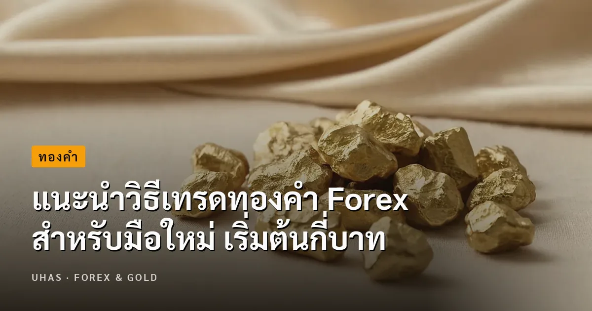 วิธีการเทรดทองให้ได้กำไร มือใหม่ควรเริ่มต้นเทรดเท่าไหร่ดี