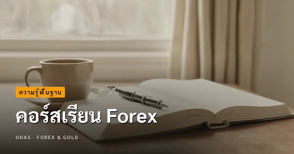 คอร์สเรียน Forex เบื้องต้น เรียนฟรีเข้าใจง่ายแม้ไม่มีพื้นฐาน