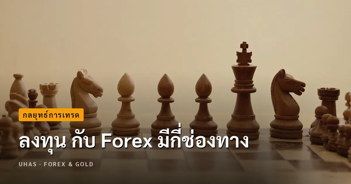 ลงทุน กับ Forex มีกี่ช่องทาง