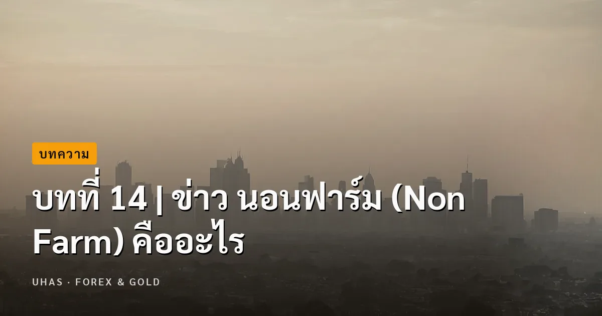 บทที่ 14 | ข่าว นอนฟาร์ม (Non Farm) คืออะไร