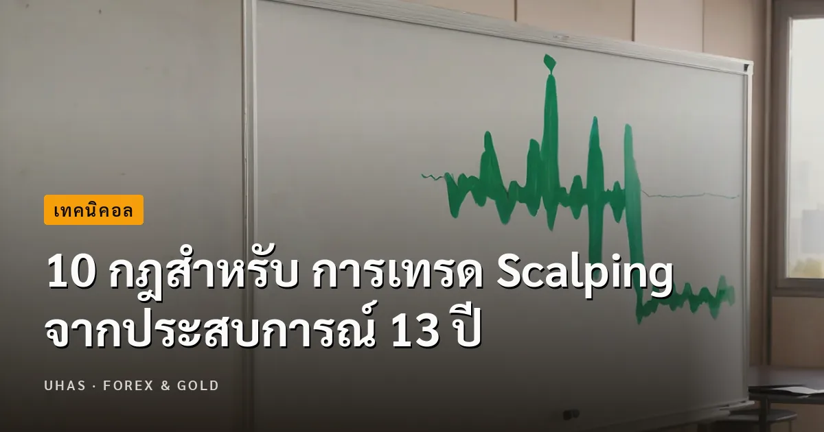 10 กฎสำหรับ การเทรด Scalping จากประสบการณ์ 13 ปี