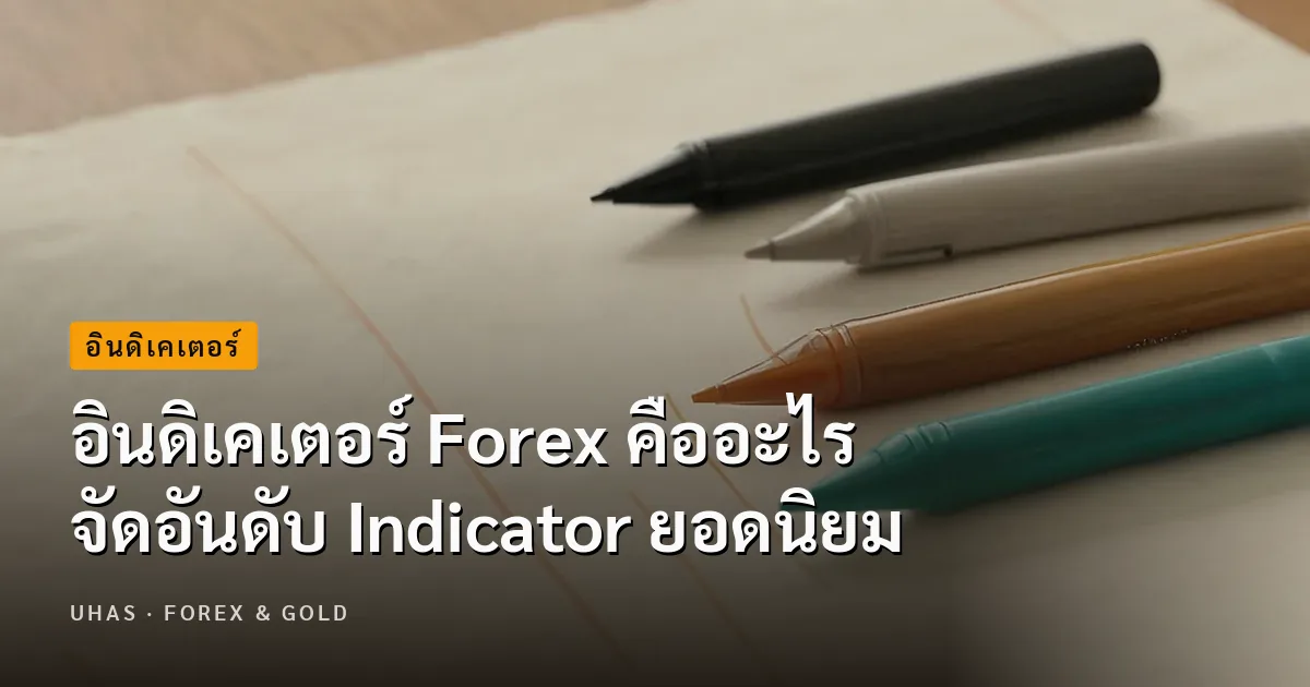 อินดิเคเตอร์ Forex คืออะไร จัดอันดับ Indicator ยอดนิยม