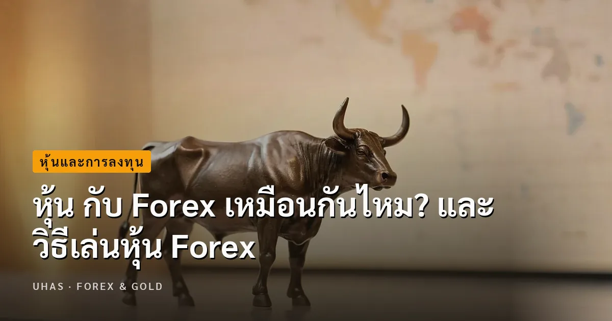 หุ้น กับ Forex เหมือนกันไหม? และวิธีเล่นหุ้น Forex