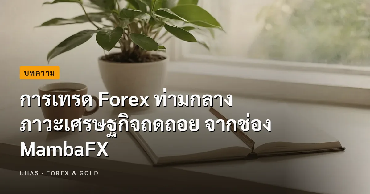 การเทรด Forex ท่ามกลางภาวะเศรษฐกิจถดถอย จากช่อง MambaFX