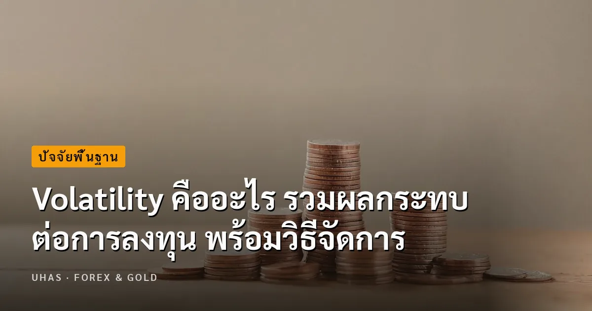 Volatility คืออะไร ทำไมถึงสำคัญต่อการลงทุน