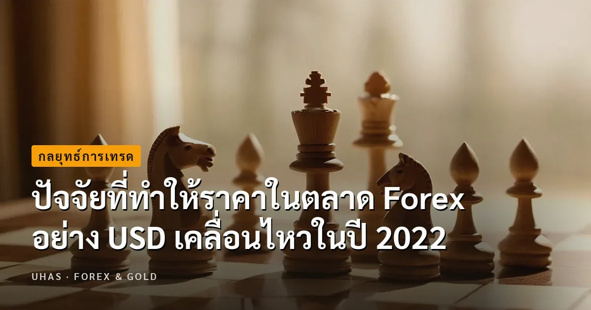 ปัจจัยที่ทำให้ราคาในตลาด Forex อย่าง USD เคลื่อนไหวในปี 2022