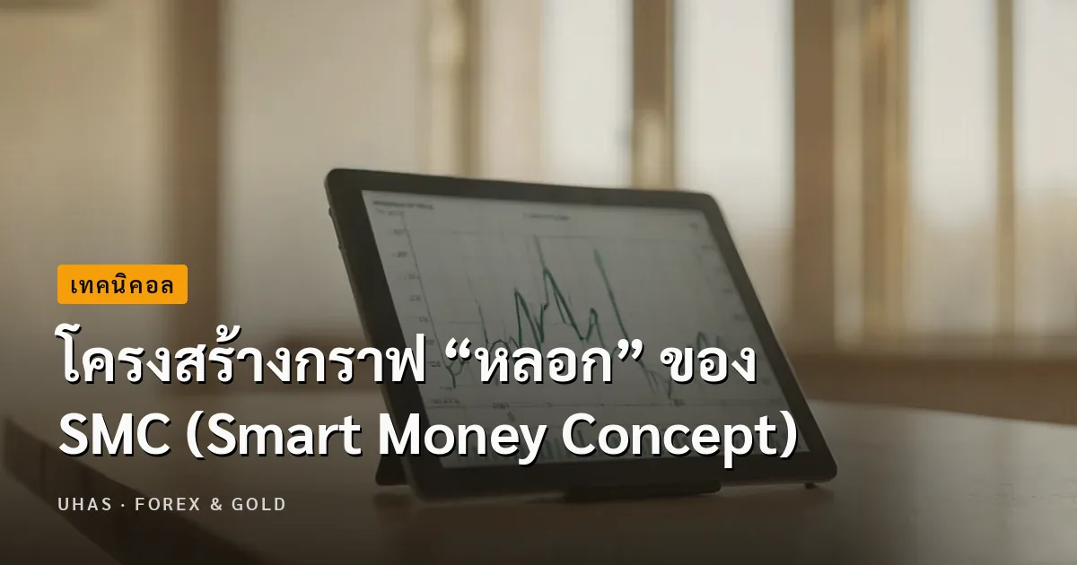 โครงสร้างกราฟ “หลอก” ของ SMC (Smart Money Concept)