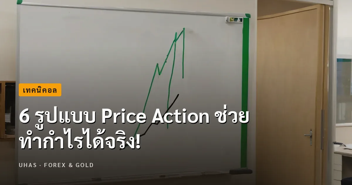 6 รูปแบบ Price Action ช่วยทำกำไรได้จริง!