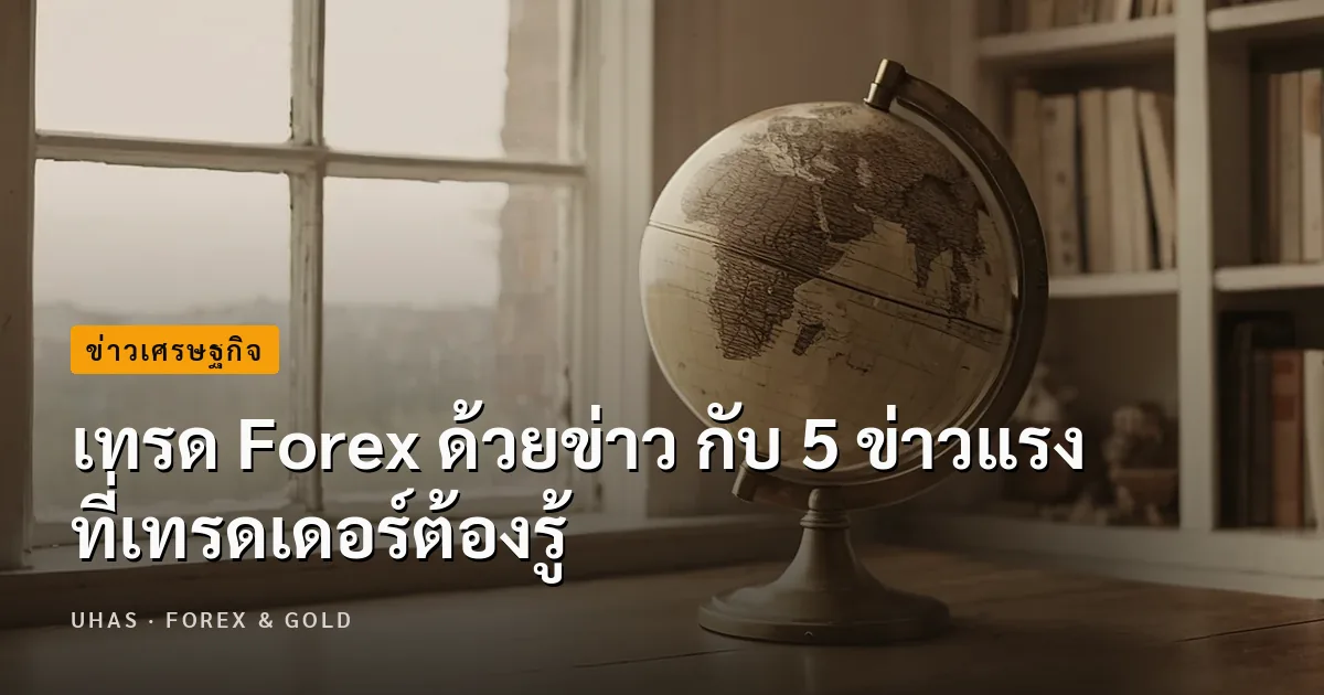 เทรด Forex ด้วยข่าว กับ 5 ข่าวแรงที่เทรดเดอร์ต้องรู้