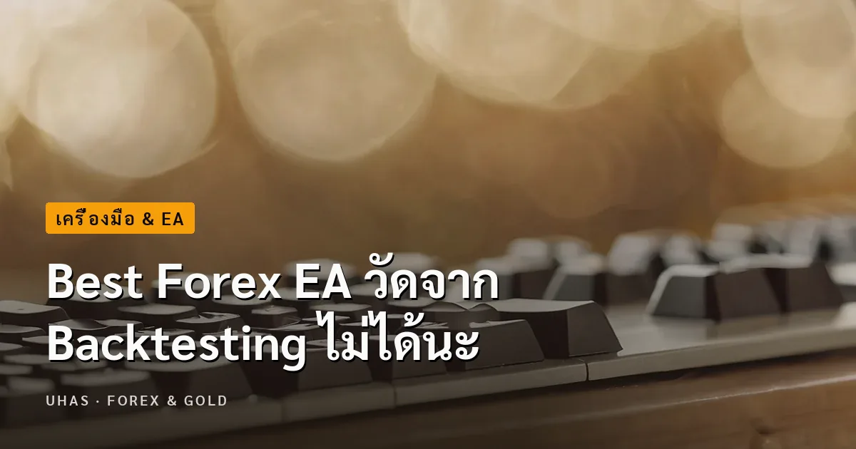 Best Forex EA วัดจาก Backtesting ไม่ได้นะ