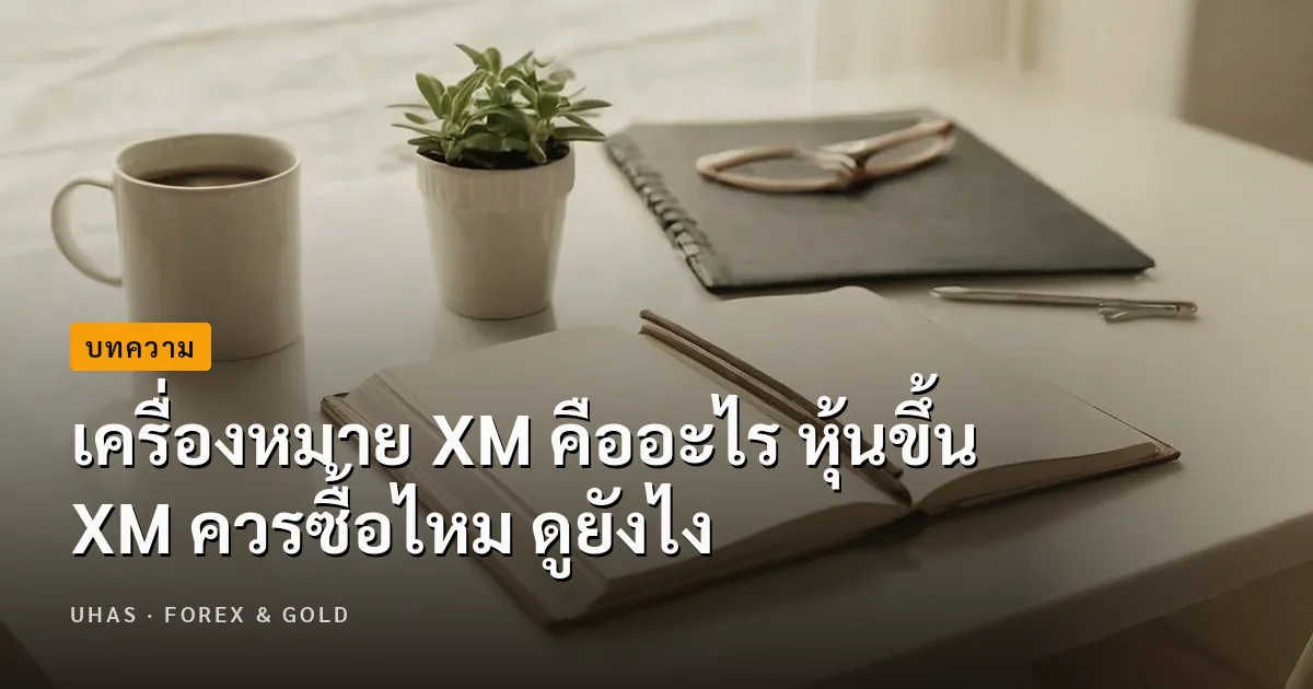 เครื่องหมาย XM คืออะไร หุ้นขึ้น XM ควรซื้อไหม