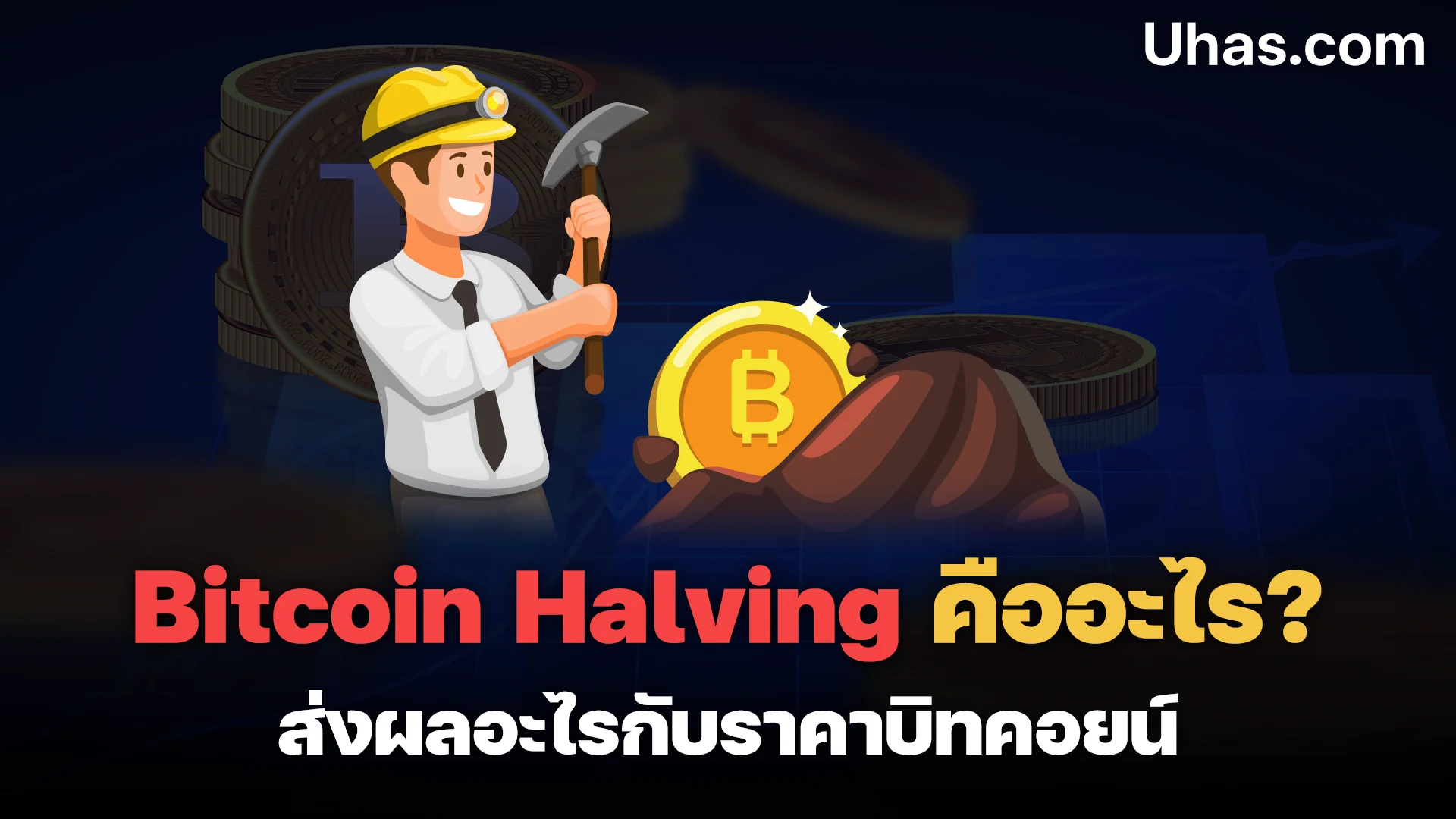 Bitcoin Halving คืออะไรส่งผลอะไรกับราคาบิทคอยน์